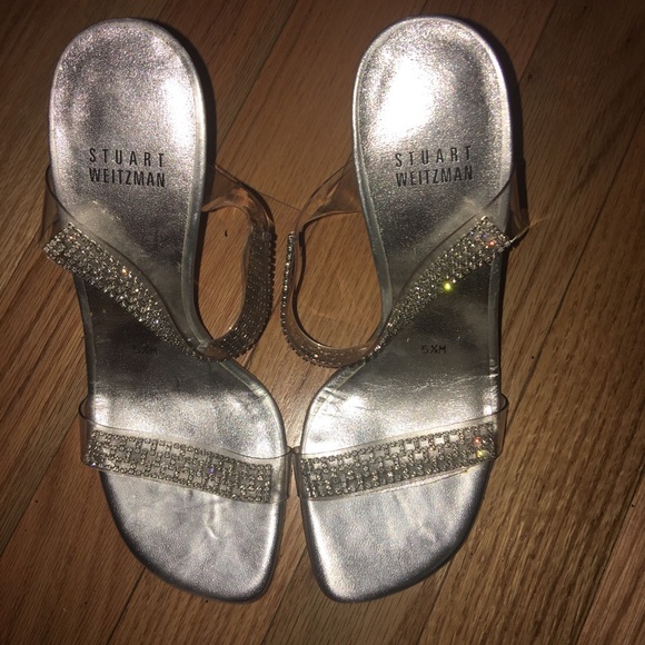 stuart weitzman swarovski crystal shoes